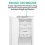electriQ 212 Litre Integrated In Column Freezer - Frost Free