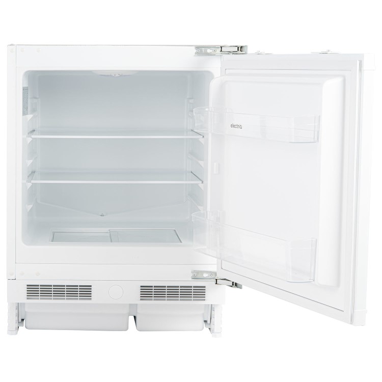 electriQ 110L Integrated Under Counter Larder Fridge