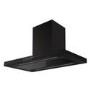 electriQ 90cm Slimline Island Hood – Black