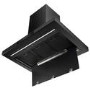 electriQ 90cm Island Hood with Hob to Hood Connection – Black