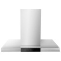 eiQISLANDSLIMSS electriQ 90cm Island Hood with Hob to Hood Connection - Stainless Steel