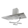 electriQ 90cm Traditional Stainless Steel Chimney Cooker Hood - 5 Year warranty