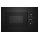 eiQMOB20BLACK electriQ 20L 800W Built In Microwave - Black