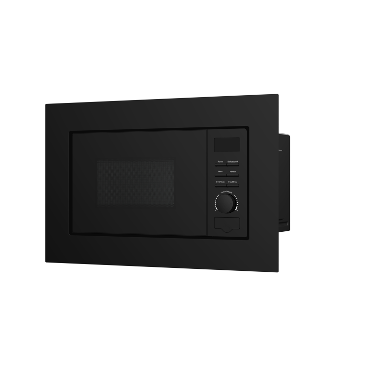 electriQ 20L 800w Built In Microwave - Black