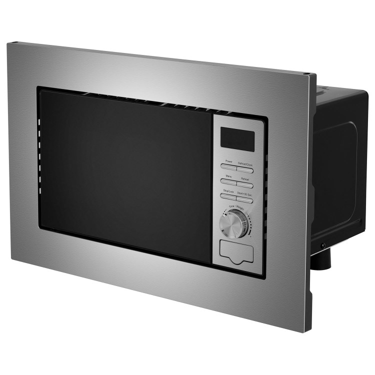 electriQ 20L 800W Built In Microwave - Stainless Steel