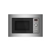 GRADE A1 - electriQ Built-in 17L Standard Microwave in Stainless Steel
