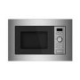 GRADE A2 - electriQ Built-in 17L Standard Microwave in Stainless Steel