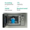 electriQ Built-In Microwave - Stainless Steel