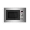 GRADE A1 - electriQ Built-in 17L Standard Microwave in Stainless Steel