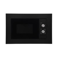 GRADE A1 - electriQ 20L Built in Standard Solo Microwave in Black