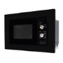 GRADE A1 - electriQ 20L Built in Standard Solo Microwave in Black