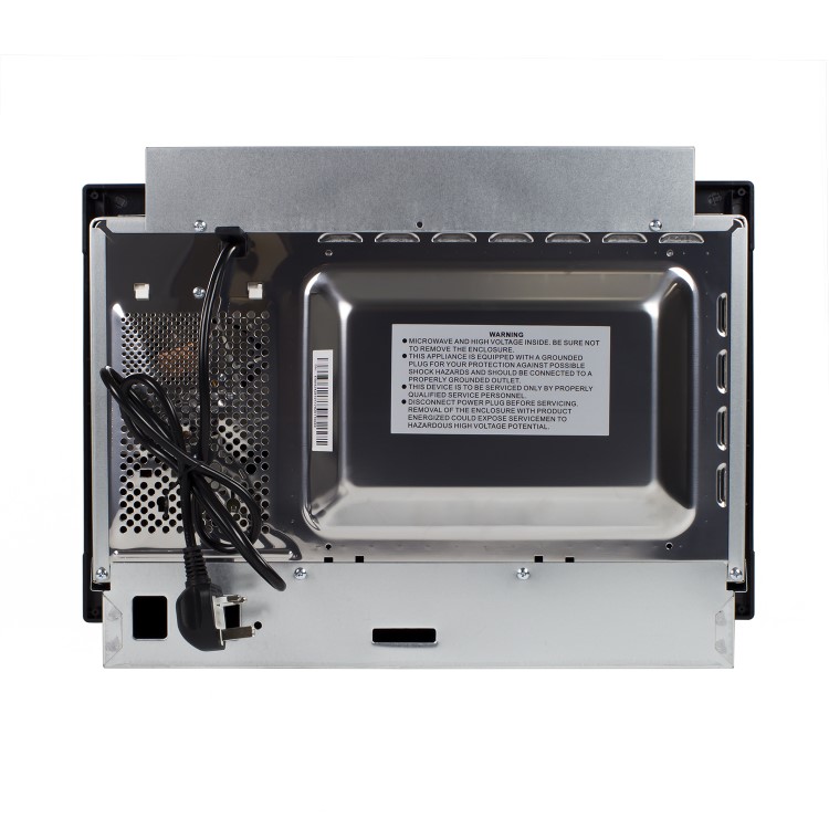 GRADE A1 - electriQ 20L Built in Standard Solo Microwave in Black