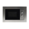 GRADE A2 - electriQ 20L Built in Standard Solo Microwave in Stainless Steel