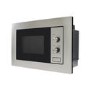 GRADE A2 - electriQ 20L Built in Standard Solo Microwave in Stainless Steel