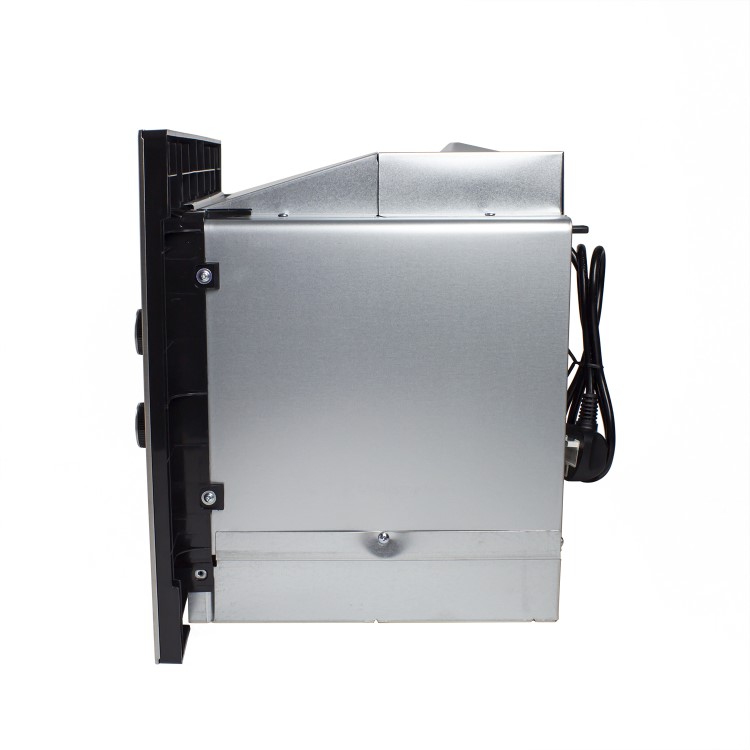 GRADE A2 - electriQ 20L Built in Standard Solo Microwave in Stainless Steel