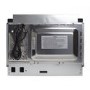 GRADE A2 - electriQ 20L Built in Standard Solo Microwave in Stainless Steel