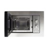 GRADE A1 - electriQ 20L Built in Standard Solo Microwave in Stainless Steel