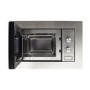 GRADE A2 - electriQ 20L Built in Standard Solo Microwave in Stainless Steel