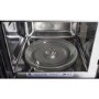 GRADE A2 - electriQ 20L Built in Standard Solo Microwave in Stainless Steel