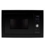 GRADE A2 - electriQ 25L Built in Standard Solo Microwave in Black