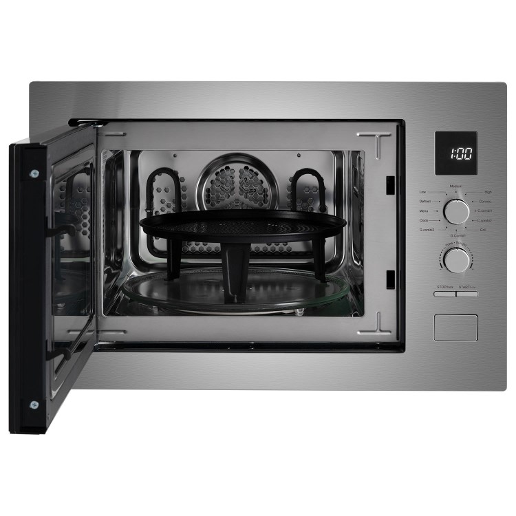Refurbished 25L Built-in Microwave Combi Oven with Grill-Stainless Steel