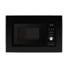 electriQ Built-In Microwave with Grill - Black
