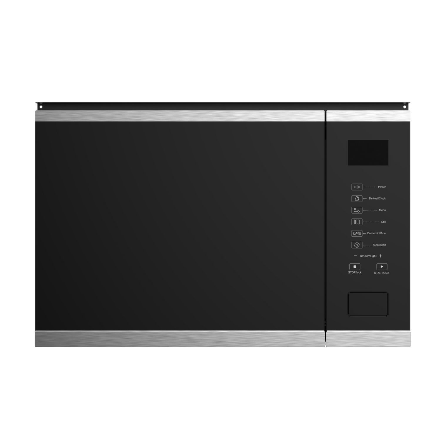 Electriq 25L Built-In Microwave With Grill Black Glass And  I25NGS04-G90