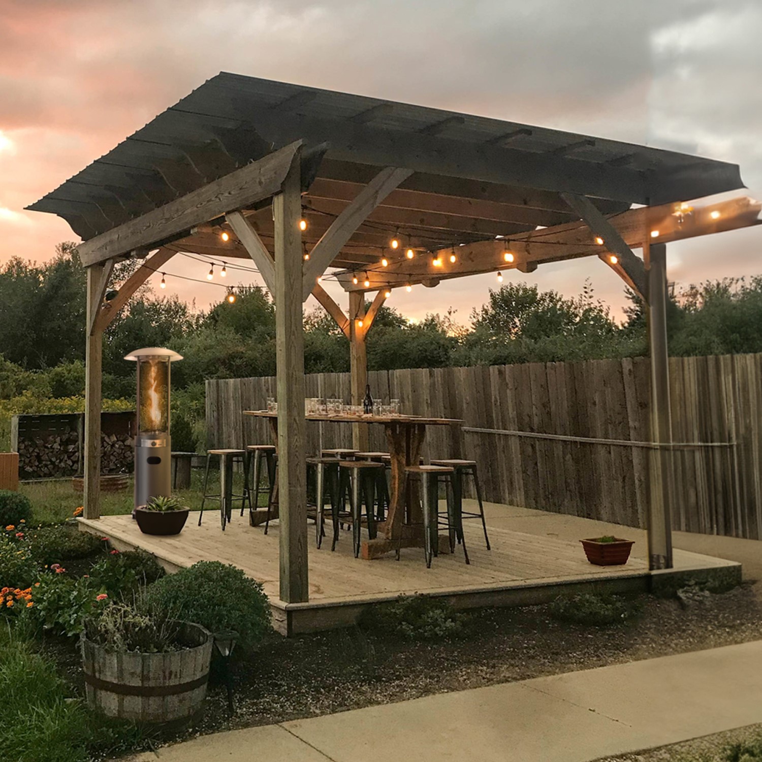 Heater Cover Can You Put A Patio Heater Under A Gazebo Patio
