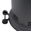 electriQ Outdoor Freestanding Gas Patio Heater - Grey