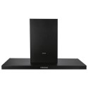 eiQRANGEHOOD90K electriQ 90cm Slimline Chimney Range Hood - Black