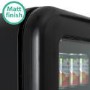 electriQ 115 Litre Retro Drinks Fridge - Matt Black