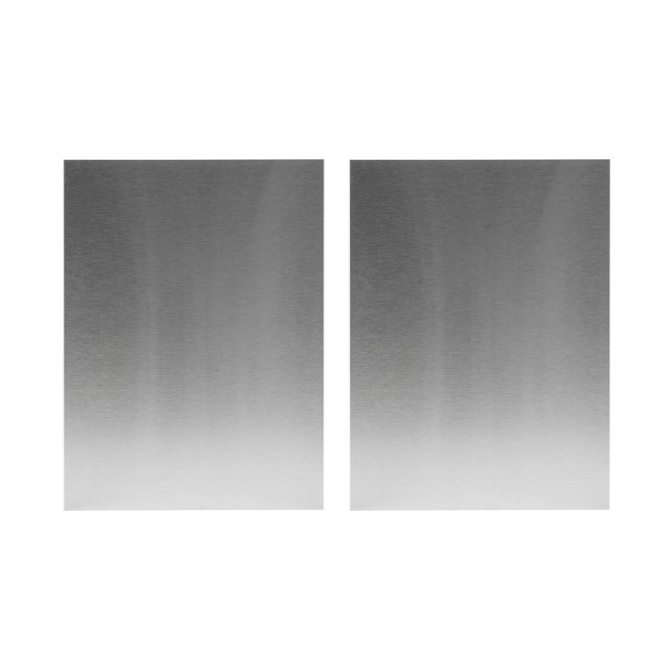 GRADE A1 - electriQ 100cm Slimline Box Touch Control Chimney Cooker Hood - Black Glass Front-