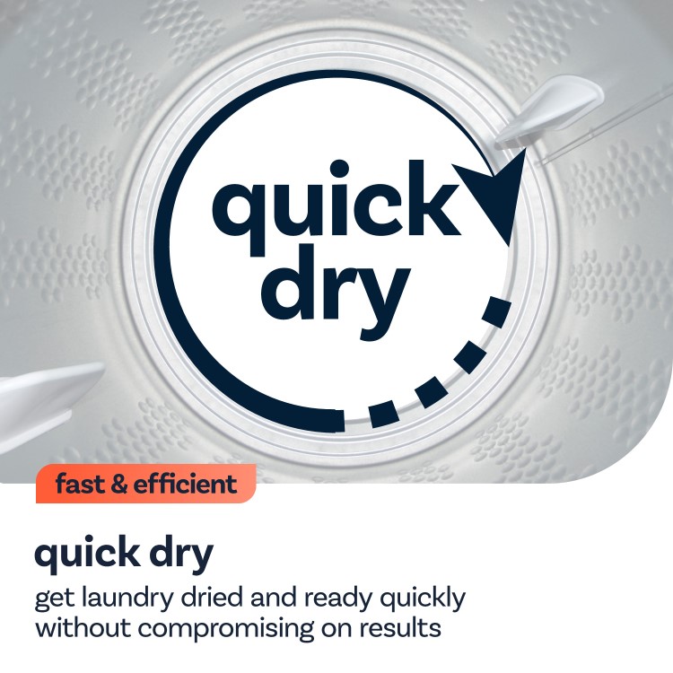 Refurbished electriQ 12kg Freestanding Heat Pump Tumble Dryer