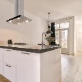 electriQ 90cm Slimline Island Cooker Hood - Stainless Steel