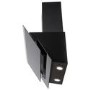 electriQ 60cm Angled Hood with Touch Control - Black - A Rated