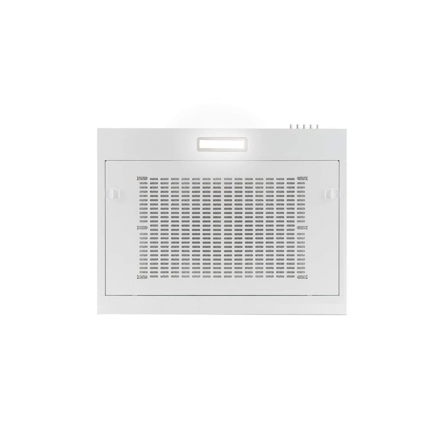 electriQ 60cm Visor Cooker Hood White eiQTOPVWHITE Appliances Direct