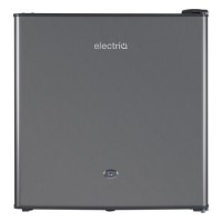 Refurbished electriQ eiQTTDFSVE Freestanding 45 Litre Table Top Drinks Fridge Stainless Steel