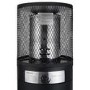electriQ Outdoor Freestanding Bullet Gas Heater - Black