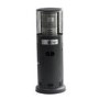 electriQ Outdoor Freestanding Bullet Gas Heater - Black