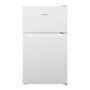 Refurbished electriQ eiQUCFFWHve Freestanding 86 Litre 70/30 Fridge Freezer White 