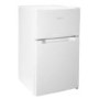 Refurbished electriQ eiQUCFFWHve Freestanding 86 Litre 70/30 Fridge Freezer White 