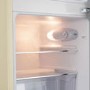 GRADE A1 - electriQ 80 Litre 70/30 Retro Freestanding Fridge Freezer – Cream