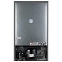 electriQ 80 Litre Under Counter Freestanding Fridge Freezer - Silver
