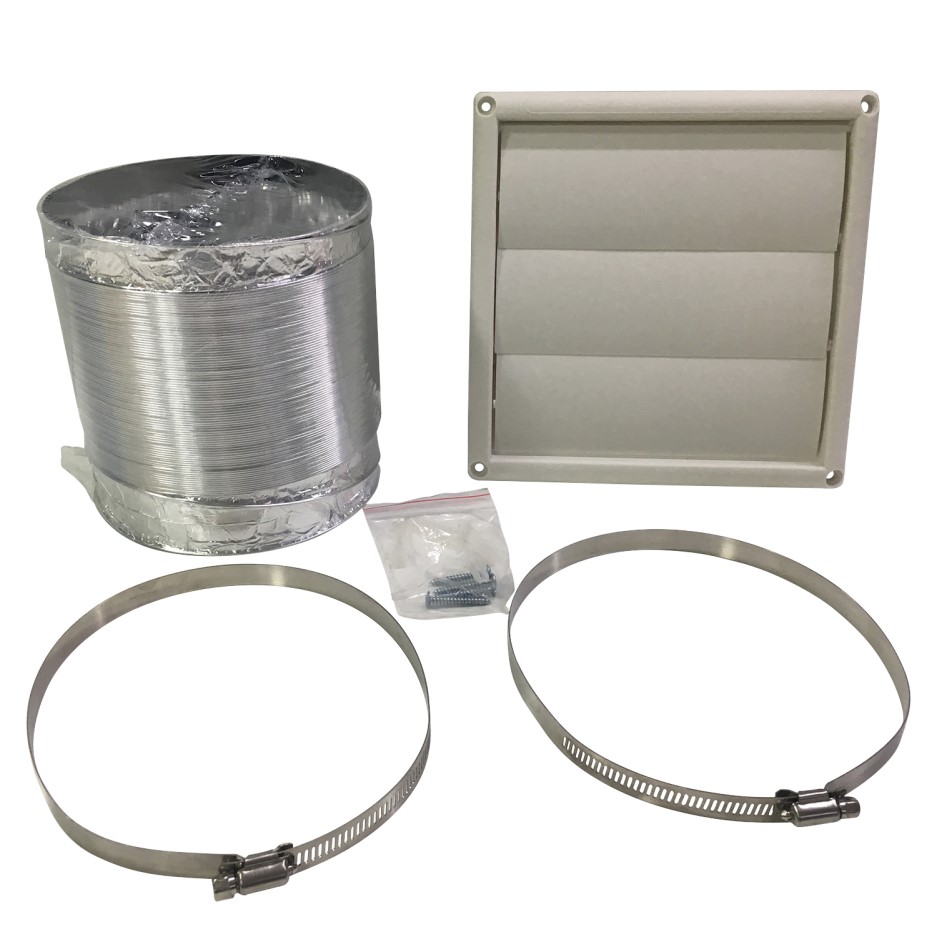 Universal Kitchen Cooker Hood Extractor Fan Vent Ducting Kit 3m Flexible for 150mm Air Outlet
