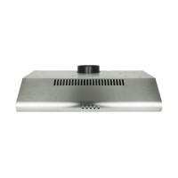 electriQ 60cm Stainless Steel Conventional Visor Cooker Hood Top Venting 