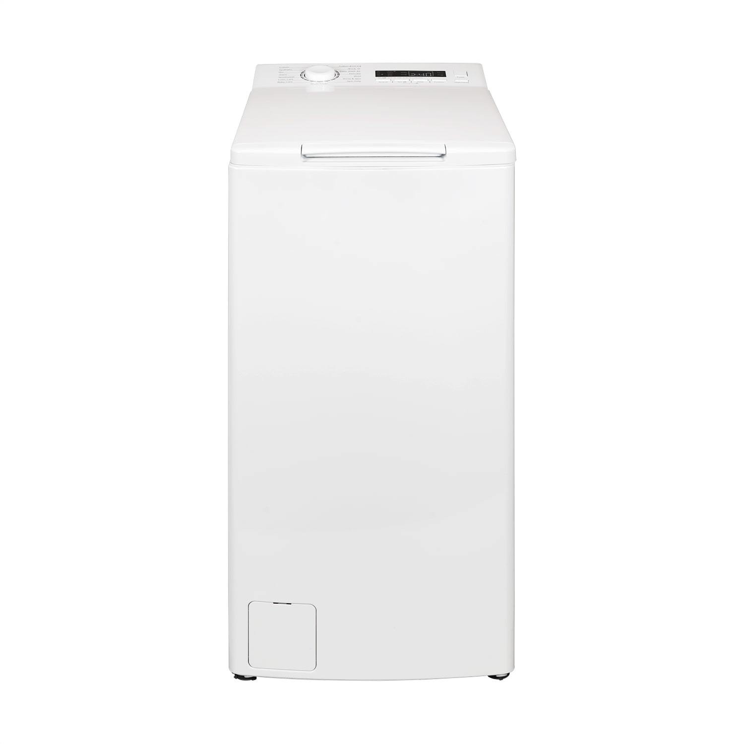electriQ 7kg Top Loading Washing Machine, 1200rpm, White, C-Rated, Slim 40cm