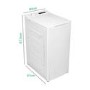 Refurbished electriQ eiQWMTL75 Freestanding 7KG 1200 Spin Top Loading Washing Machine