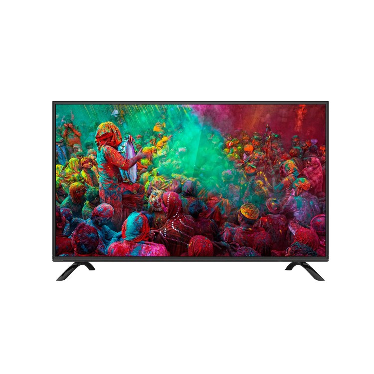 GRADE A3 - electriQ 43" 4K Ultra HD HDR LED Android Smart TV with Freeview HD