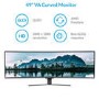 electriQ 49SUWD144FSHQ-V3 49" QLED Full HD 144Hz Super UltraWide Curved Gaming Monitor