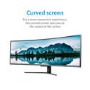 electriQ 49SUWD144FSHQ-V3 49" QLED Full HD 144Hz Super UltraWide Curved Gaming Monitor